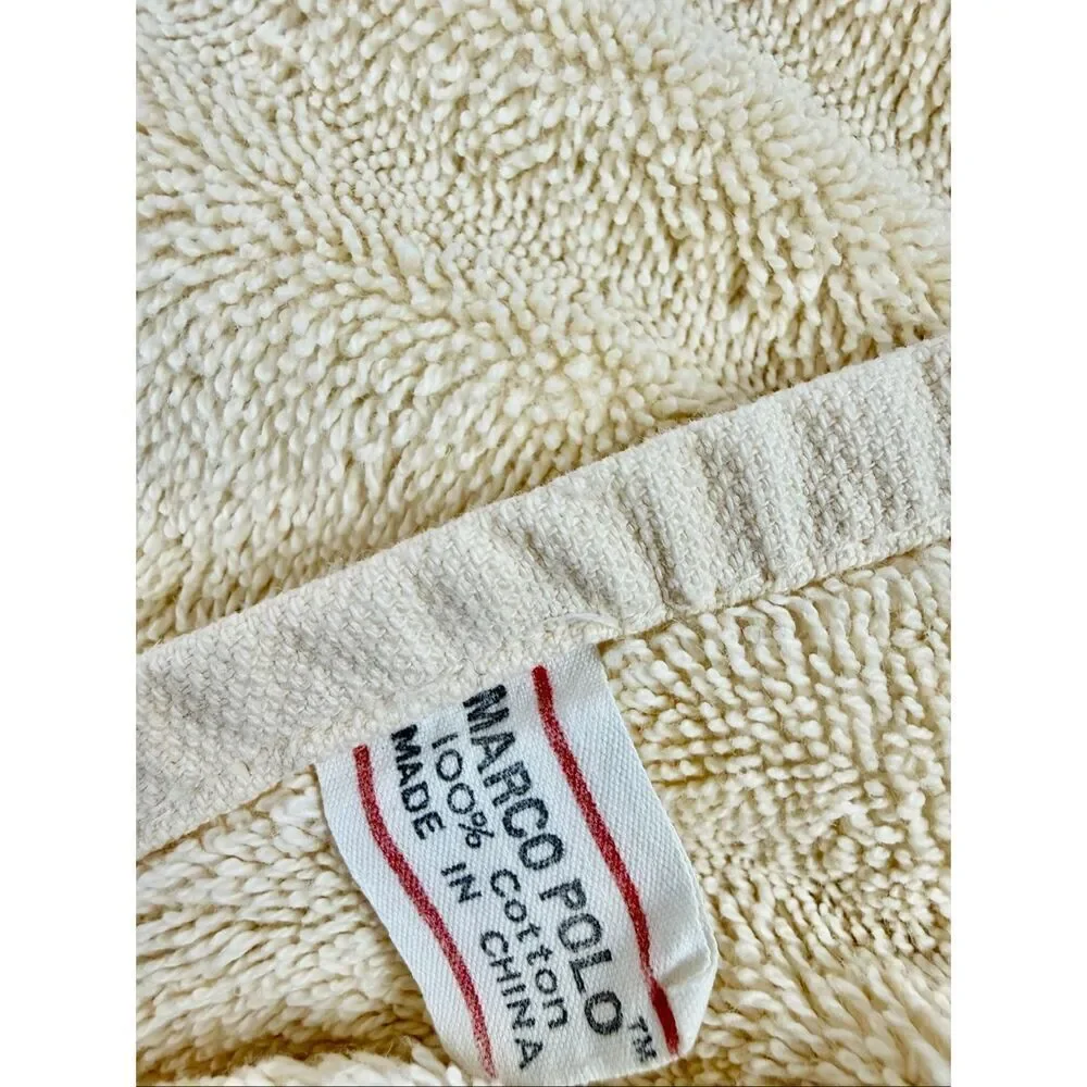Vintage Swan Bath Towel Marco Polo Pink 21x40” READ Cottagecore